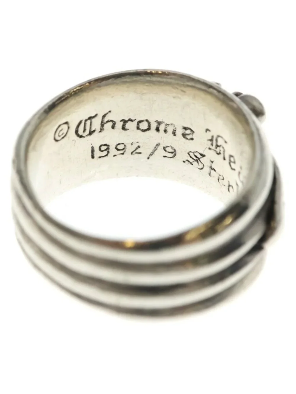 Chrome Hearts Dagger Ring Silver